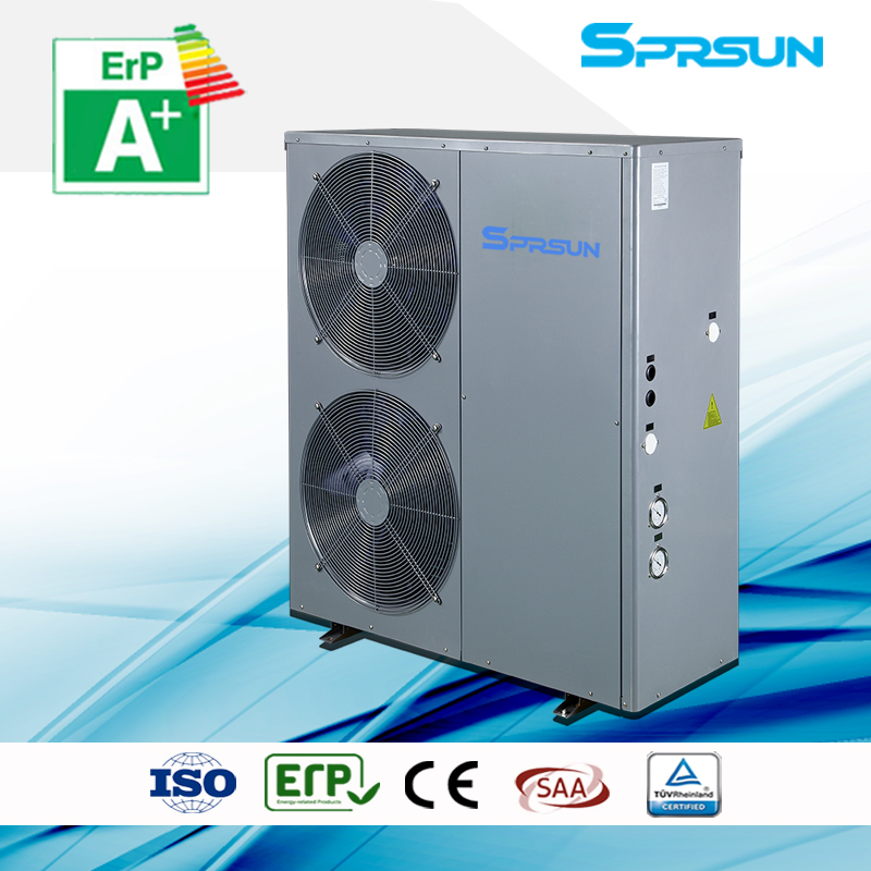 14KW-20KW -25℃ Monobloc EVI Air to Water Heat Pump for Cold Climate Heating Cooling