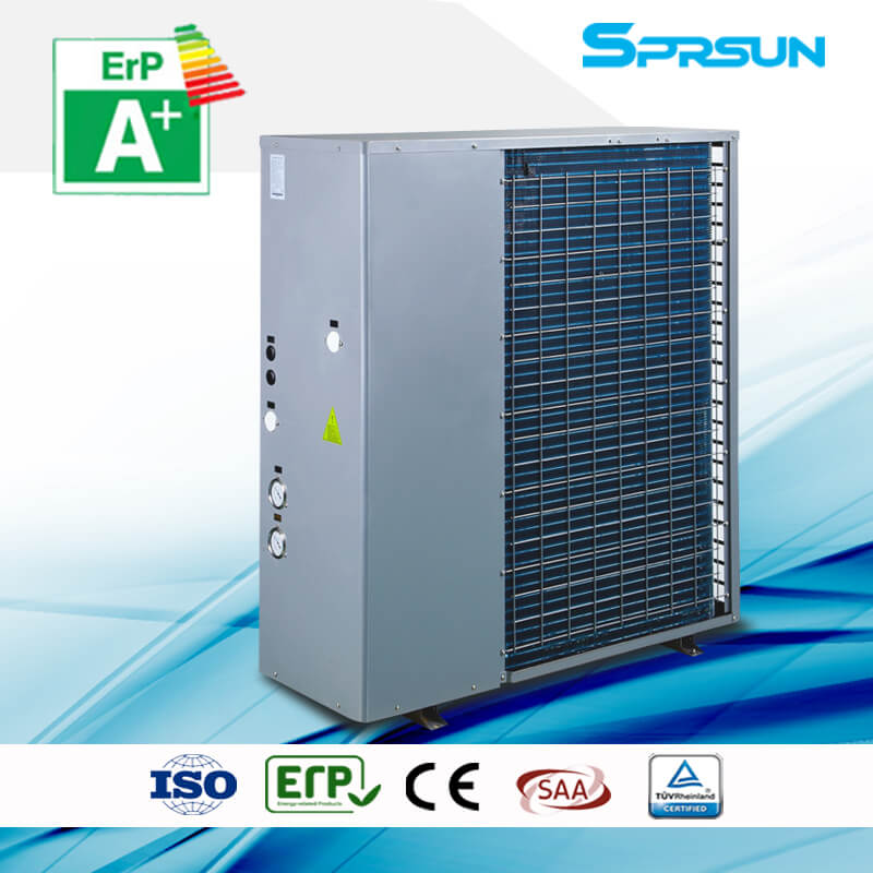 14KW-20KW -25℃ Monobloc EVI Air to Water Heat Pump for Cold Climate Heating Cooling