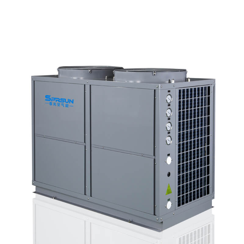 40-60KW Top Discharge Air Source Pool Heating Pump Water Heater 